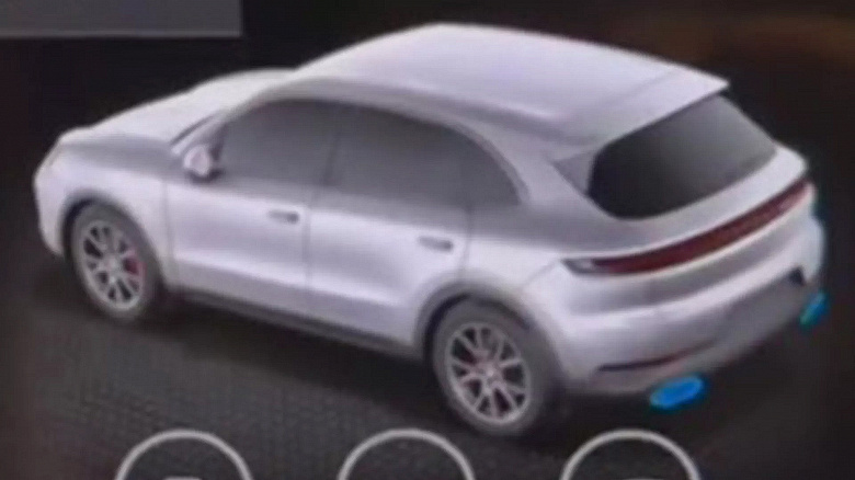 Рассекречен дизайн нового Porsche Cayenne. Он получит фары в стиле Taycan